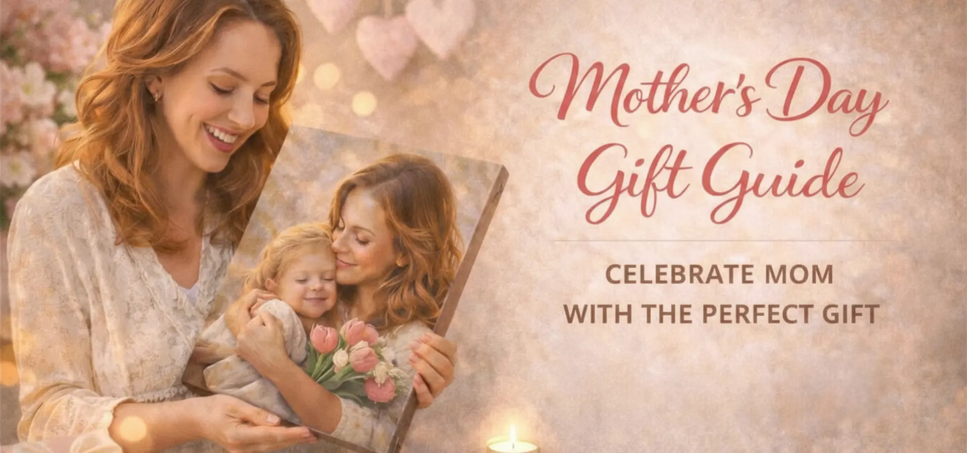 Mother’s Day custom canvas prints – personalized photo gifts for mom